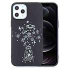 For iPhone 12 / 12 Pro Painted Pattern Soft TPU Case(Wishing Bottle) - 1