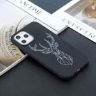 For iPhone 12 / 12 Pro Painted Pattern Soft TPU Case(Elk) - 4