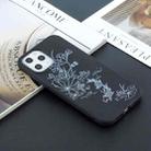 For iPhone 12 / 12 Pro Painted Pattern Soft TPU Case(Lotus Pond) - 4