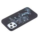 For iPhone 12 / 12 Pro Painted Pattern Soft TPU Case(Lotus Pond) - 5