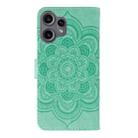 For Nothing CMF Phone 2 Pro Sun Mandala Embossing Pattern Phone Leather Case(Green) - 3