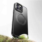 For iPhone 16 Gear 360 Rotation MagSafe Holder Phone Case(Black) - 2