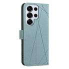 For Samsung Galaxy S23 Ultra 5G Geometric Pattern RFID Leather Phone Case(Green) - 3