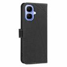 For Infinix Smart 10 4G Geometric Pattern RFID Leather Phone Case(Black) - 3