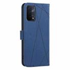 For OPPO A74 5G / A93 5G / A54 5G Geometric Pattern RFID Leather Phone Case(Blue) - 3
