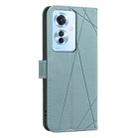 For OPPO Reno11 F 5G Geometric Pattern RFID Leather Phone Case(Green) - 3
