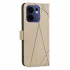 For OPPO Reno13 F 5G Geometric Pattern RFID Leather Phone Case(Beige) - 3