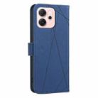 For OPPO Reno14 F 5G Geometric Pattern RFID Leather Phone Case(Blue) - 3