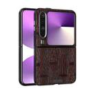 For Huawei Pura X ABEEL Beast Pattern 6D Micro-Embossed MagSafe Genuine Leather Phone Case(Brown) - 1