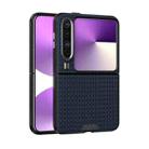For Huawei Pura X ABEEL Ruyi Pattern 6D Micro Relief MagSafe Leather Phone Case(Blue) - 1