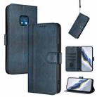 For Nokia XR20 Line Splicing Buckle Retro Leather Phone Case(Dark Blue) - 1
