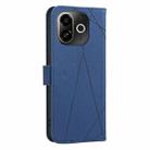 For Tecno Pop 9 5G / Spark 30C 5G Geometric Pattern RFID Leather Phone Case(Blue) - 3