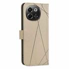 For Tecno Pova 6 Neo 5G / Spark 30 5G Geometric Pattern RFID Leather Phone Case(Beige) - 3