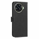 For Tecno Spark 20 Pro+ Geometric Pattern RFID Leather Phone Case(Black) - 3
