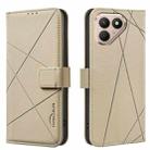 For Tecno Pova 7 Ultra 5G Geometric Pattern RFID Leather Phone Case(Beige) - 1