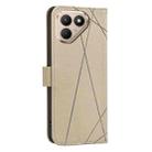 For Tecno Pova 7 Ultra 5G Geometric Pattern RFID Leather Phone Case(Beige) - 3