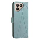 For Tecno Pova 7 Pro 5G Geometric Pattern RFID Leather Phone Case(Green) - 3