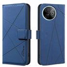 For vivo Y39 5G Geometric Pattern RFID Leather Phone Case(Blue) - 1