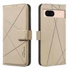 For Google Pixel 8 Geometric Pattern RFID Leather Phone Case(Beige) - 1