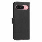 For Google Pixel 8 Pro Geometric Pattern RFID Leather Phone Case(Black) - 3