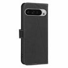 For Google Pixel 9 Pro XL Geometric Pattern RFID Leather Phone Case(Black) - 3