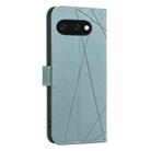 For Google Pixel 9a Geometric Pattern RFID Leather Phone Case(Green) - 3