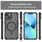 For iPhone 13 Armor Glaze MagSafe Magnetic Phone Case(Black) - 2