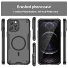 For iPhone 12 Pro Max Armor Glaze MagSafe Magnetic Phone Case(Black) - 2
