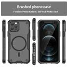 For iPhone 12 Pro Armor Glaze MagSafe Magnetic Phone Case(Black) - 2