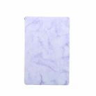 For Samsung Galaxy Tab S8+ / Tab S8 Plus /  Tab S7 FE / Tab S7+ / T970 Marble Texture Pattern Horizontal Flip Leather Case, with Three-folding Holder & Sleep / Wake-up Function(Purple) - 2