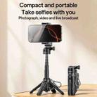 Yesido SF29 Foldable Tripod Bluetooth Selfie Stick(Black) - 4