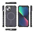 For iPhone 13 Grating Solid Color MagSafe Magnetic Phone Case(Dark Grey) - 3