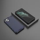 For iPhone 11 Pro Max Grating Solid Color MagSafe Magnetic Phone Case(Dark Blue) - 2