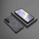 For Samsung Galaxy S24+ 5G Grating Solid Color MagSafe Magnetic Phone Case(Dark Grey) - 2