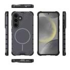 For Samsung Galaxy S25 5G Grating Solid Color MagSafe Magnetic Phone Case(Dark Grey) - 3