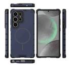 For Samsung Galaxy S25 Ultra 5G Grating Solid Color MagSafe Magnetic Phone Case(Dark Blue) - 3