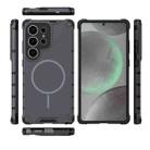 For Samsung Galaxy S25 Ultra 5G Grating Solid Color MagSafe Magnetic Phone Case(Dark Grey) - 3