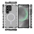 For Samsung Galaxy S25 Ultra 5G Grating Solid Color MagSafe Magnetic Phone Case(Light Grey) - 3