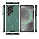 For Samsung Galaxy S25 Ultra 5G Grating Solid Color MagSafe Magnetic Phone Case(Green) - 3
