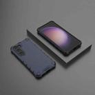 For Samsung Galaxy S23+ 5G Grating Solid Color MagSafe Magnetic Phone Case(Dark Blue) - 2