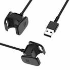 For Fitbit Charge 3 / 4 xDfind USB-A Port Watch Charging Clip Watch Charger, Length: 1m(Black) - 3