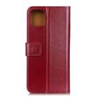 For Samsung Galaxy A71 5G 3-Color Pearl Texture Magnetic Buckle Horizontal Flip PU Leather Case with Card Slots & Wallet & Holder(Wine Red) - 3
