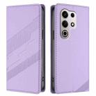 For itel S25 Ultra Embossed Multi-functional Wallet Retro Leather Phone Case(Light Purple) - 2
