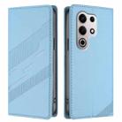 For itel S25 Ultra Embossed Multi-functional Wallet Retro Leather Phone Case(Light Blue) - 2