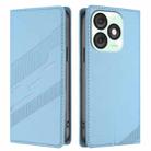 For itel A50 Embossed Multi-functional Wallet Retro Leather Phone Case(Light Blue) - 2