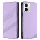 For itel S18 Pro Embossed Multi-functional Wallet Retro Leather Phone Case(Light Purple) - 2