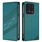 For itel A04 Embossed Multi-functional Wallet Retro Leather Phone Case(Dark Green) - 2
