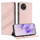 For itel S23 Embossed Multi-functional Wallet Retro Leather Phone Case(Pink) - 1