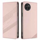 For itel S23 Embossed Multi-functional Wallet Retro Leather Phone Case(Pink) - 2
