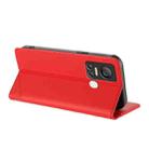 For itel S18 / Vision 5 Embossed Multi-functional Wallet Retro Leather Phone Case(Red) - 3